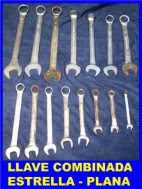 LLAVES COMBINADA ESTRELLA PLANA